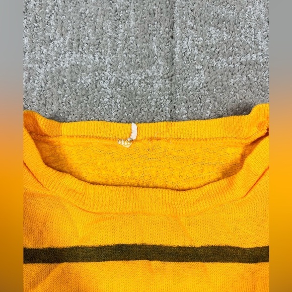 Vintage Cookie Monster Shirt 80s Sesame Street Football Children’s Long Sleeve - Picture 3 of 6